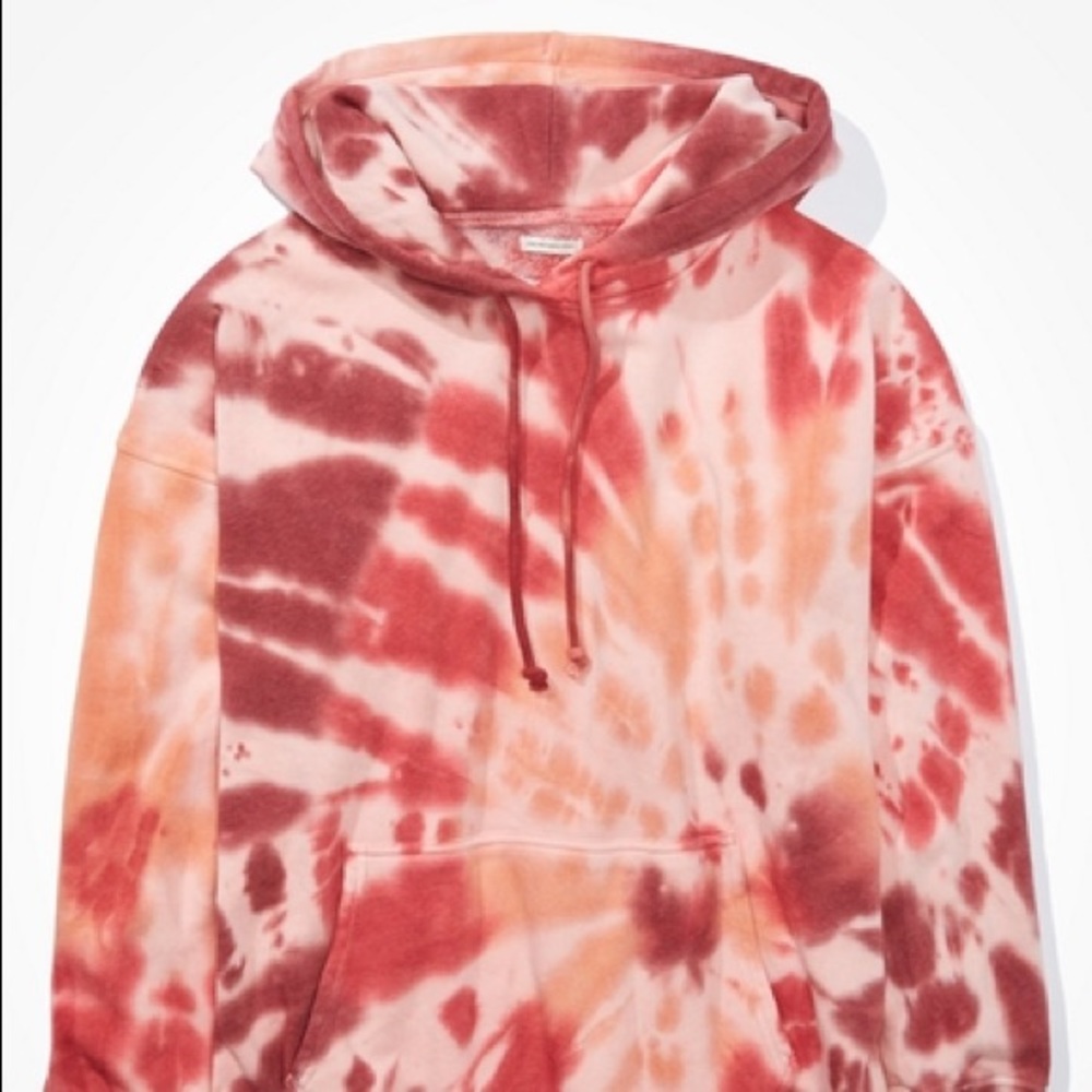 American Eagle tie dye hoodie - Picture 2 of 4